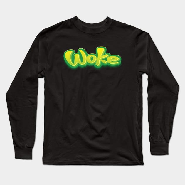 Woke Long Sleeve T-Shirt by ProjectX23Red